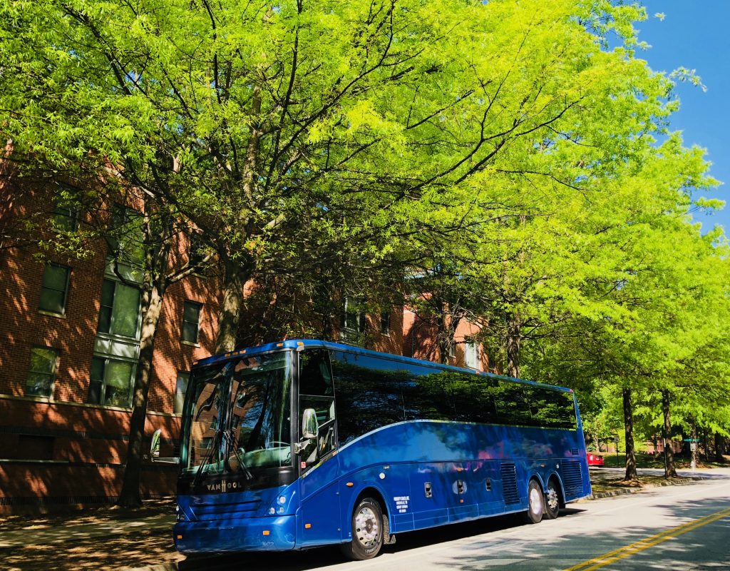 well maintained fleet of buses